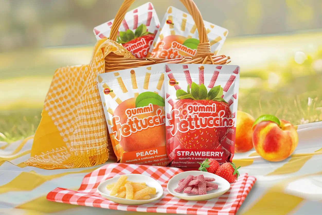 FETTUCCINE GUMMI SHARE SIZE