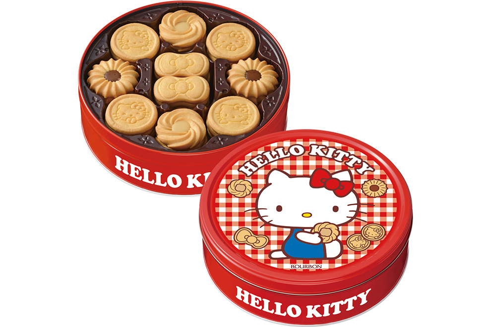 HELLO KITTY ASSORTED COOKIE TIN